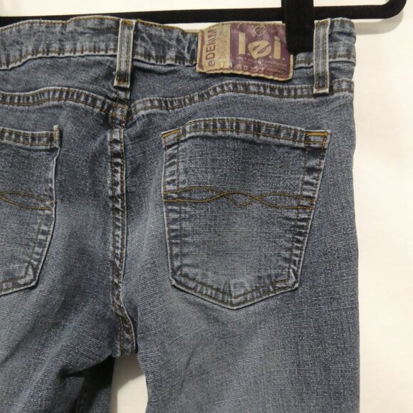 LEI DENIM | size 5 | Classic Blue Bootcut Jeans | Made In Mexico | NWOT - Picture 12 of 16
